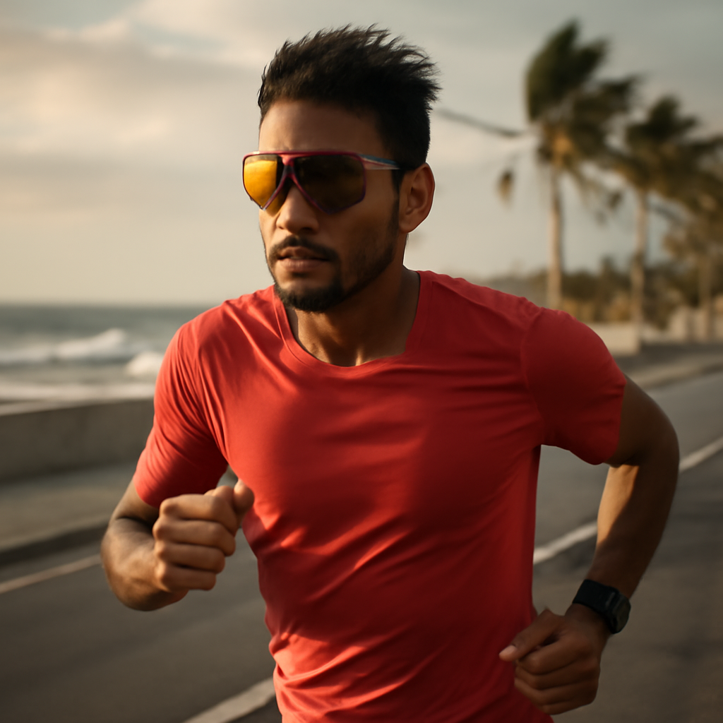 Vento na corrida e olhos ressecados: como Óculos para Esporte preservam foco e rendimento em treinos longos