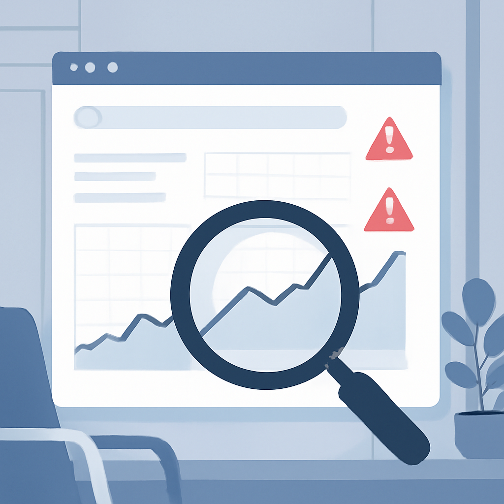 Search Console como radar de risco: sinais que seu site emite (e como agir antes da queda no Google)